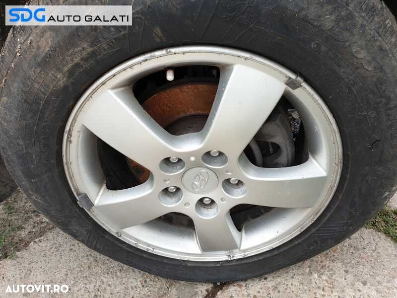 Set 4 Jante Roti Aliaj 215 60 16 R16 in 215 65 16 R16, Anvelope Cauciucuri M S Hyundai Tucson 2004 - 2009 - 4