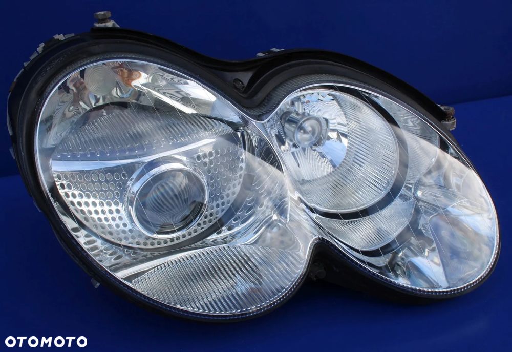 Reflektory bixenon komplet lampa prawa lewa reflektor prawy+lewy stan BDB Mercedes SL R230 SL500 Europa - 33