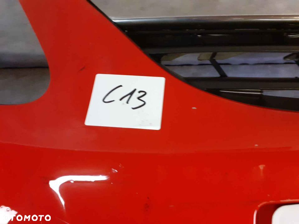 ^ ZDERZAK PRZÓD PRZEDNI DO OPEL CORSA D Z547 CZERWONY - 2