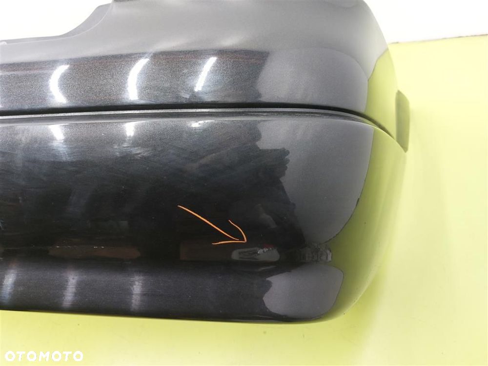 Zderzak tylny tył Opel Astra II G 1998-2009 5 DRZWI SEDAN Czarny Z83L - 5