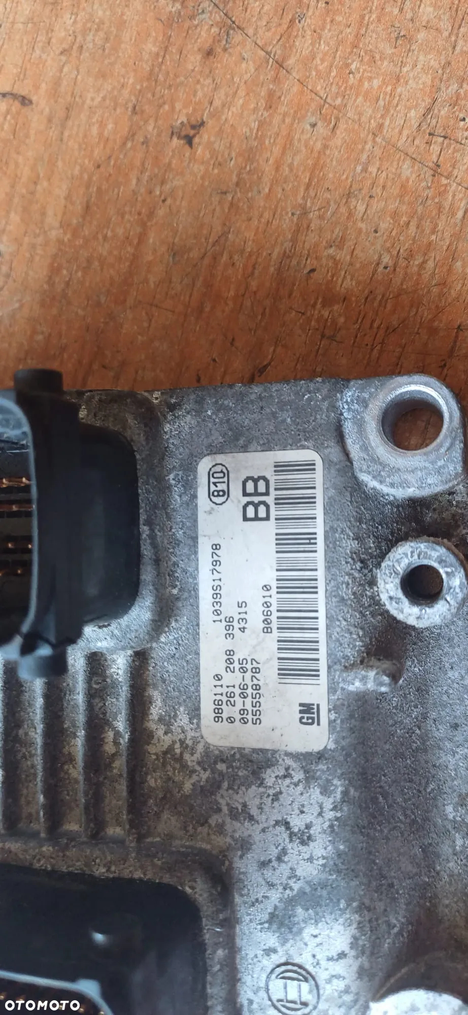 Opel Sterownik Silnika Komputer  55558787 BB CZYSTY WYLOGOWANY PIN - 2