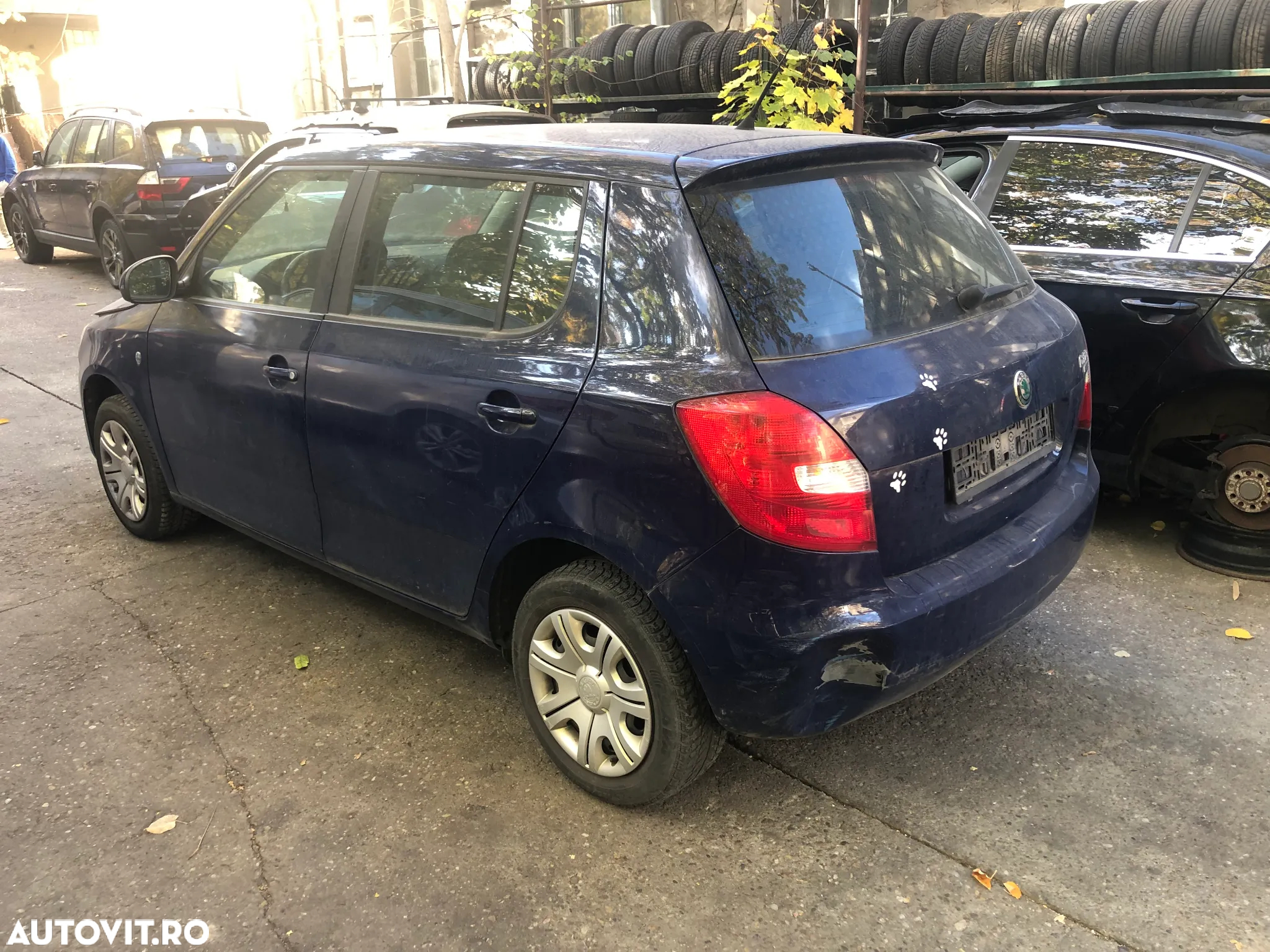Dezmembrez Skoda Fabia 2 facelift albastru 1.2 benzina 2011 - 6
