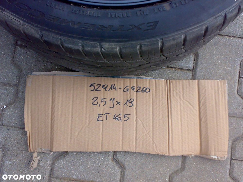 genesis g70 koło felga alu. 19'' tylna 52914-g9260 - 3