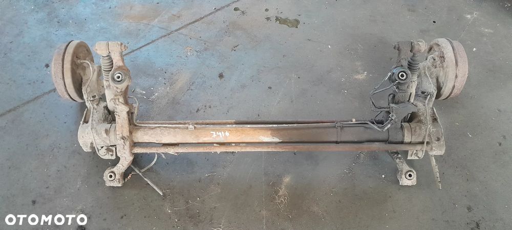 CITROEN SAXO I 1.1 BELKA TYLNA TYŁ OS KOMPLETNA BĘBNY nr. 74/6 - 1
