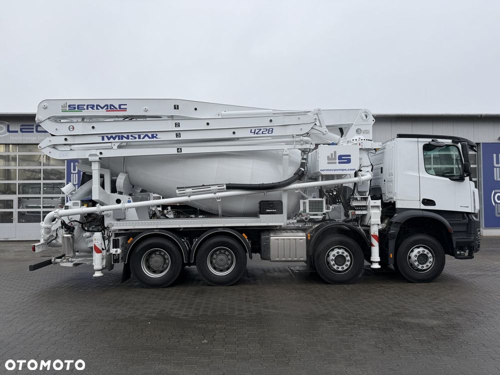 Mercedes-Benz AROCS 4146 8X4 EURO6 POMPOGRUSZKA SERMAC 4Z28 - 3