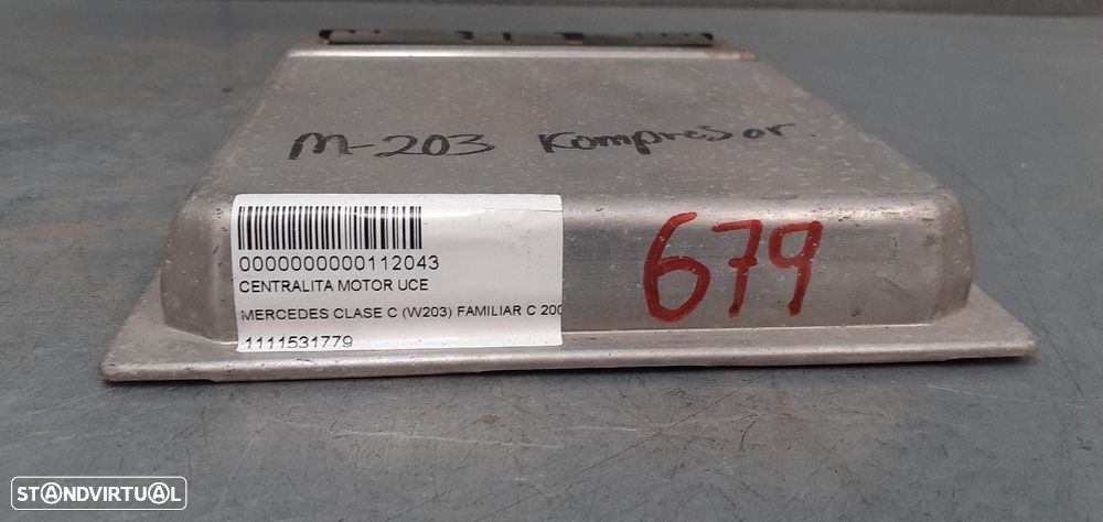 CENTRALINA DO MOTOR UCE MERCEDES-BENZ CLASE C BM 203 FAMILIAR - 1