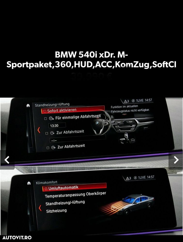 BMW Seria 5 540i xDrive AT - 17