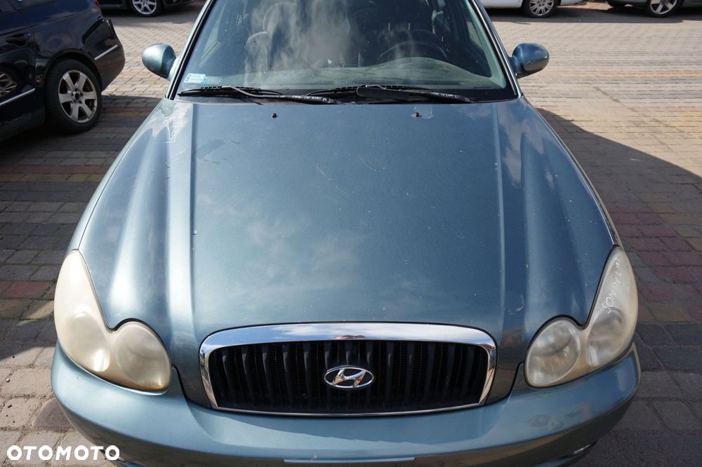 MASKA ZDERZAK BŁOTNIKI LAMPY SONATA IV LIFT VL  HYUNDAI 2001-2004 ZIELONY PRZÓD KOMPLETNY - 2