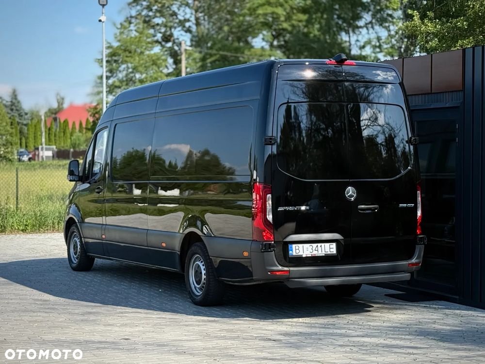Mercedes-Benz Sprinter 315 CDI / Maxi L3 H2 / 2021 ROK Automat 9G Tronic / Czarny / Reflektory LED / Zarejestrowany w PL - 12