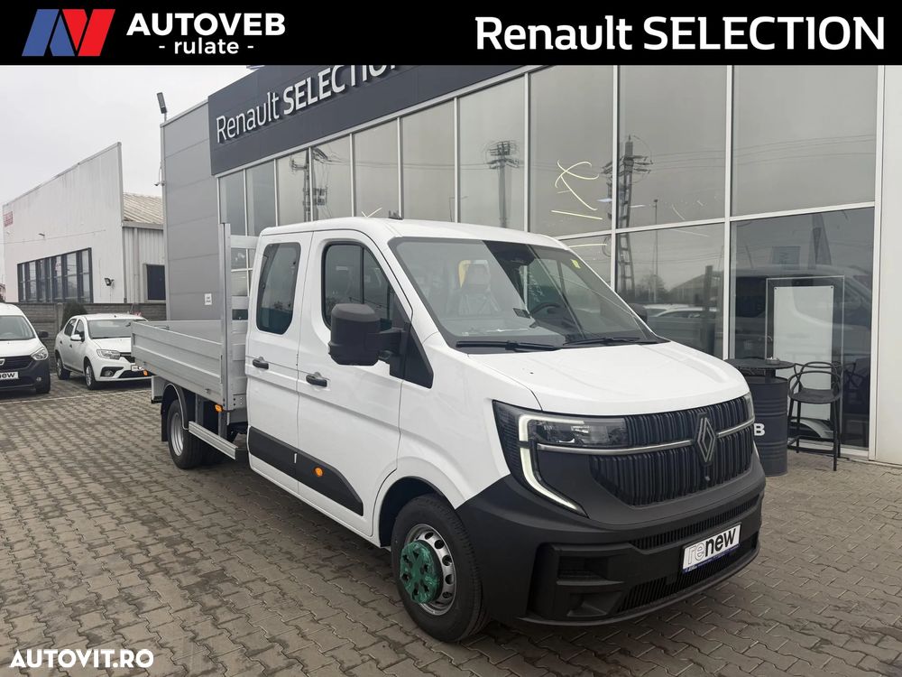 Renault MASTER dCi150 - CABINA DUBLA - BENA FIXA - 2