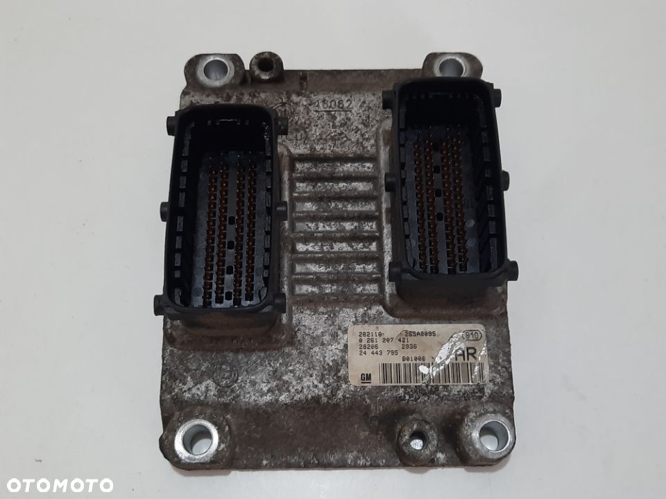 KOMPUTER STEROWNIK OPEL CORSA C 1.0 SLASK WYSYLKA VAT - 1