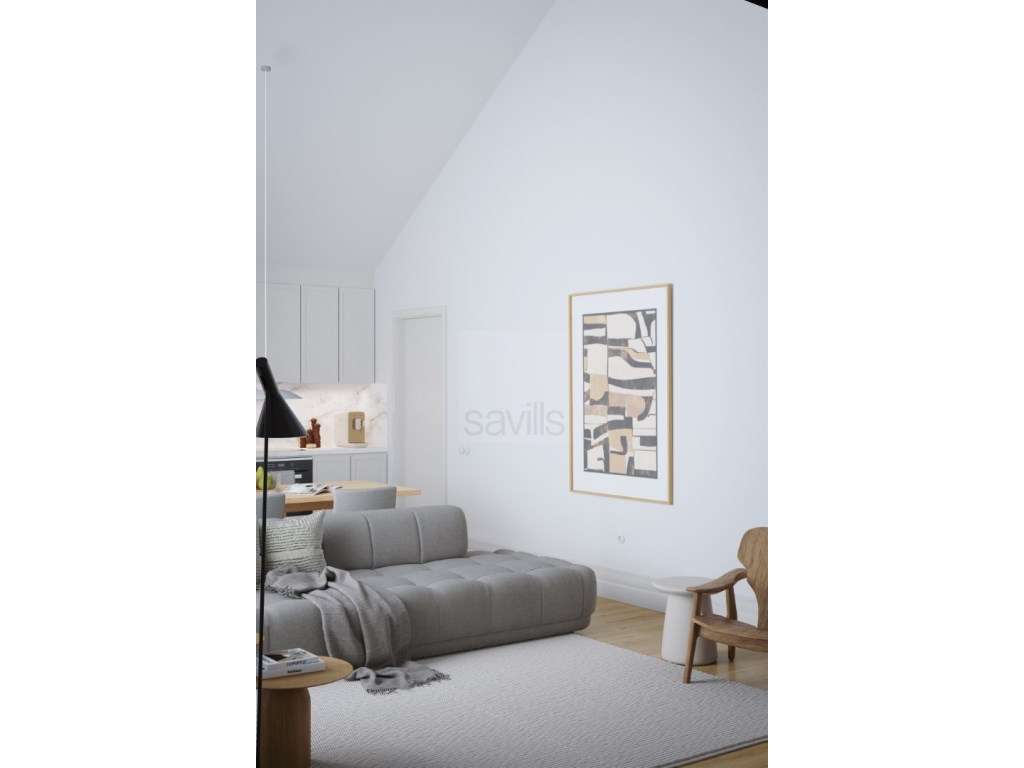 Apartamento T1 em Cedofeita com escritório e varanda - Grande imagem: 3/37