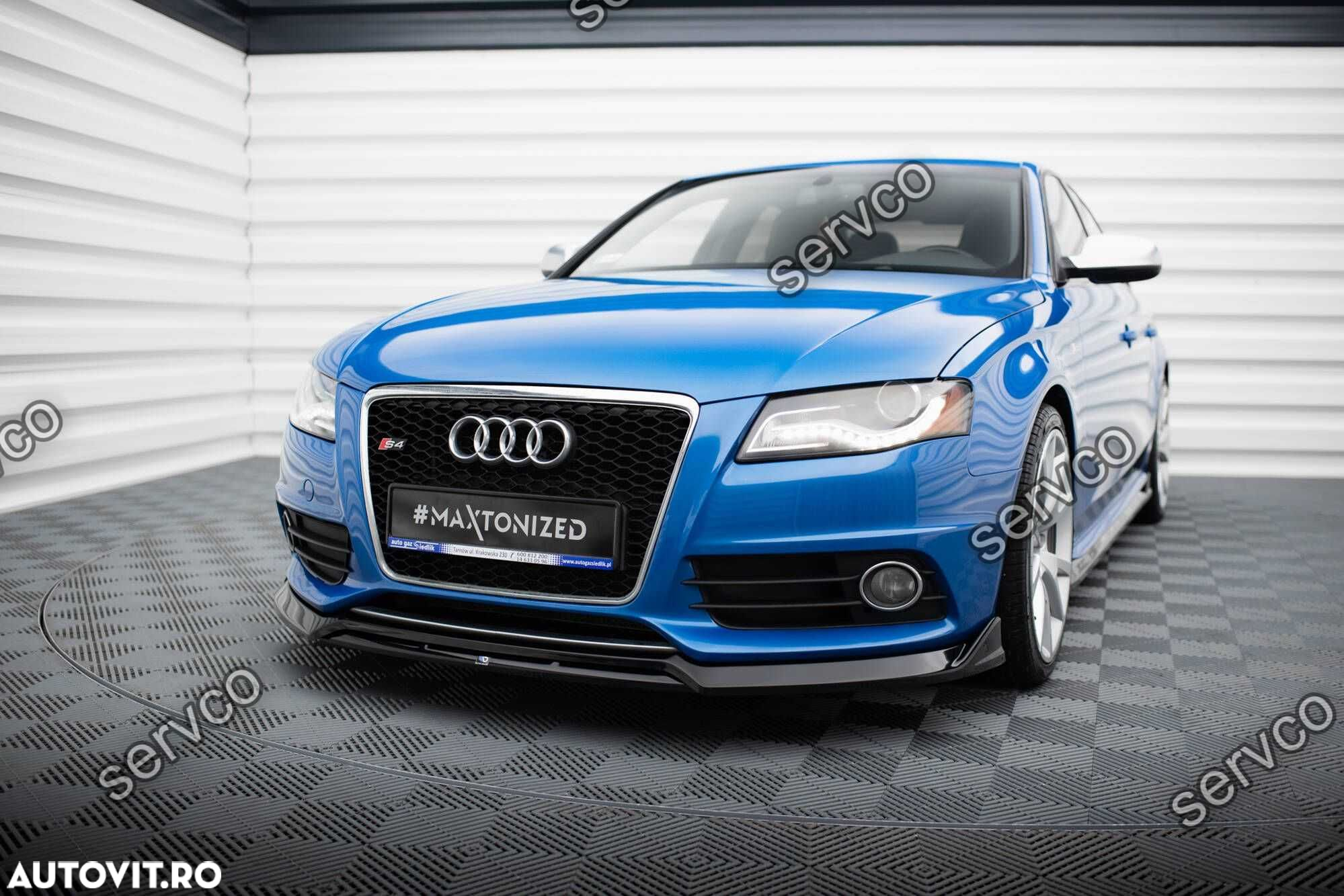 Prelungire bara fata Audi A4 B8 Sline S4 2008-2012 v17 Maxton Design - 4