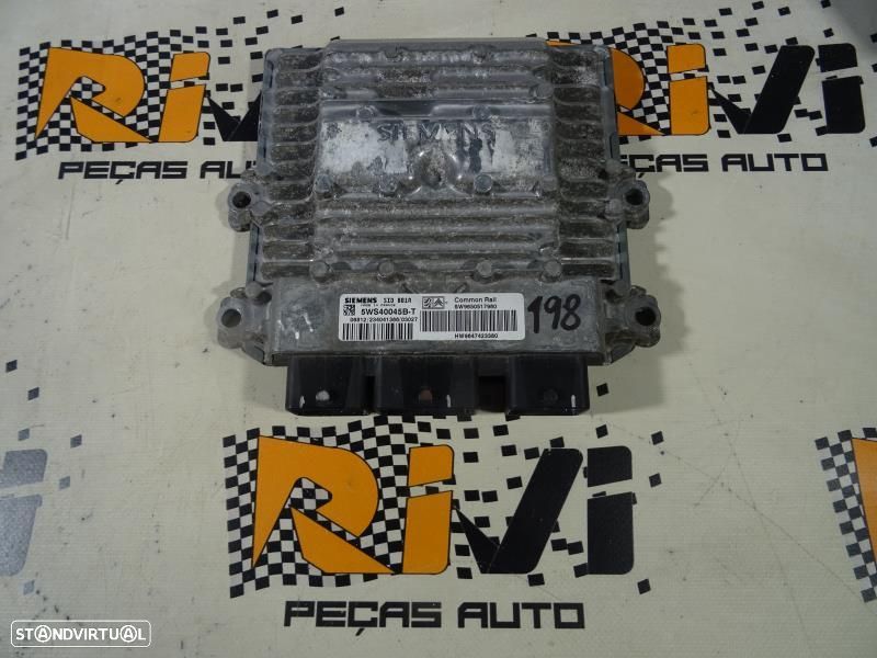 Centralina De Motor Peugeot 307 (3A/C)  5Ws40045b T / 9650517980 / 964 - 1