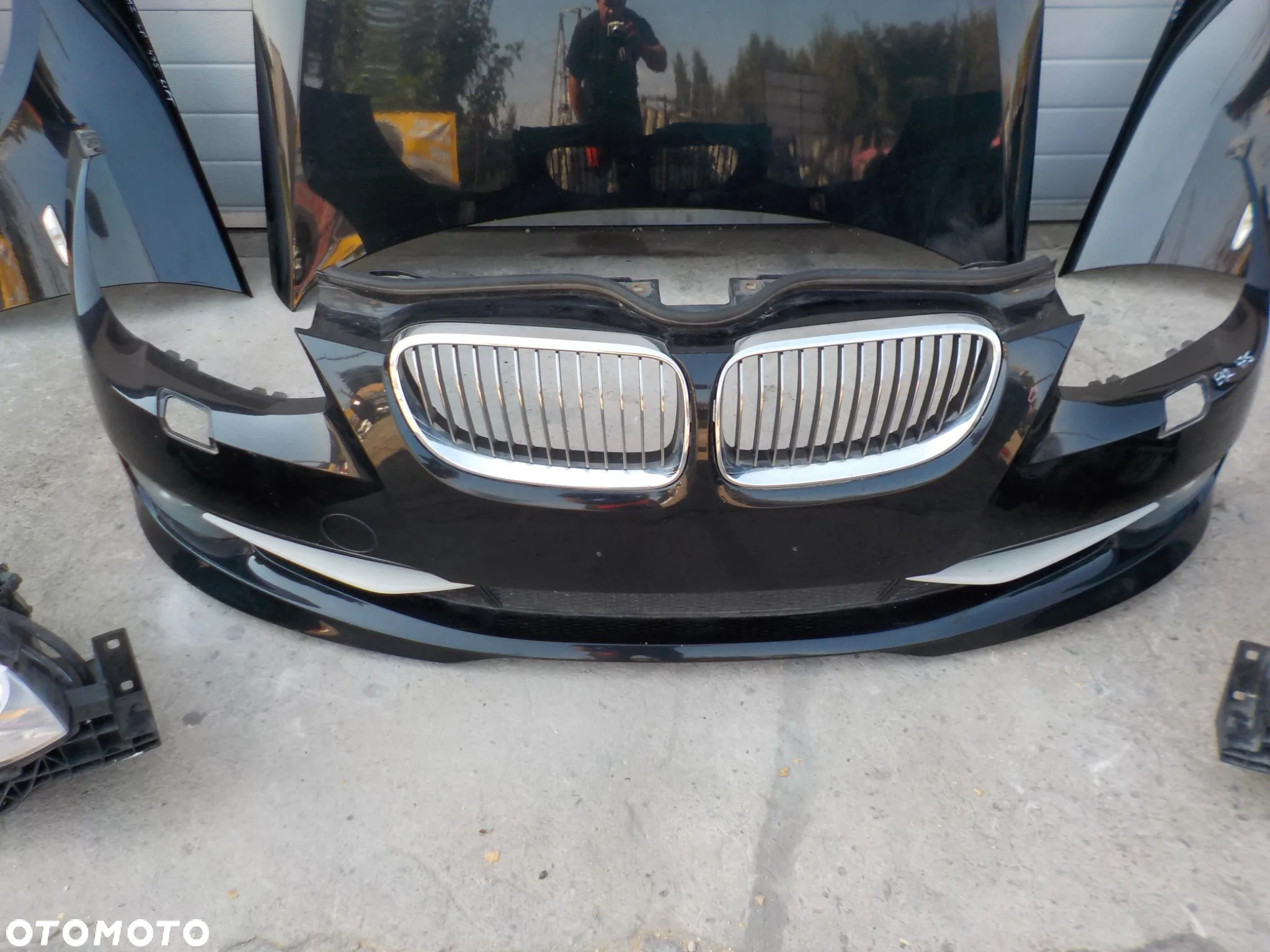 BMW SERIA 3 E92 LIFT 3.0 D PRZÓD MASKA ZDERZAK BŁOTNIKI PAS PRZEDNI Z CHŁODNICAMI LAMPY XENON UK 475 - 9