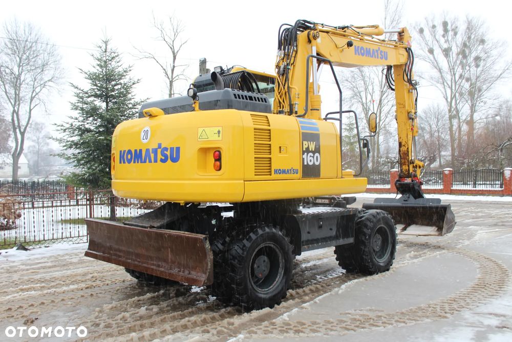Używany Komatsu PW 160-8 z Niemiec 2014 - 225 000 PLN - Otomoto.pl