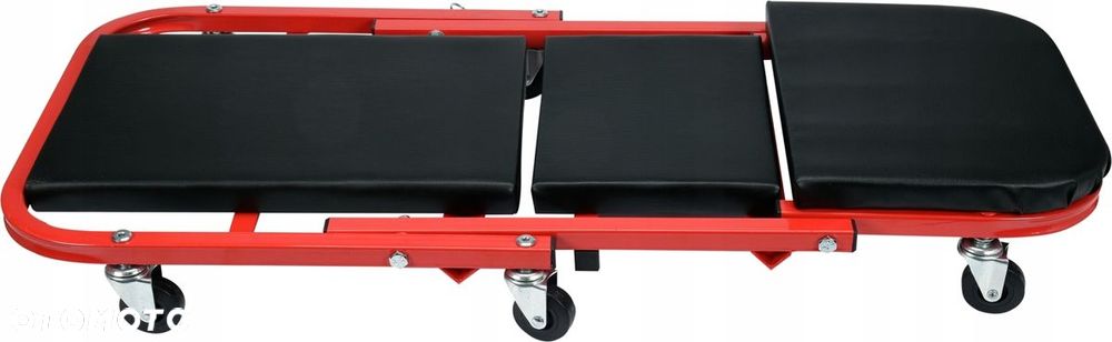 YATO WARSZTATOWA LEŻANKA SKŁADANA SIEDZISKO TABORET WÓZEK 2w1 YT08802 91x41 - 6