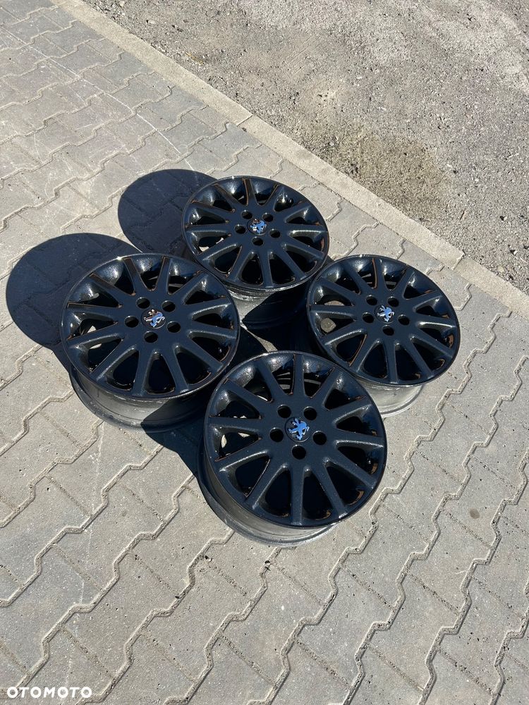 Alufelgi Peugeot Citroen 16 cali 5x108 Oryginalne czarne - 7