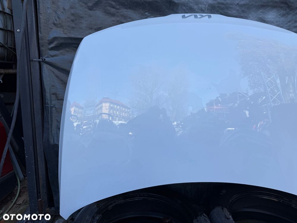 MASKA PRZÓD POKRYWA SILNIKA KIA SPORTAGE V BIAŁA PERŁA - 19