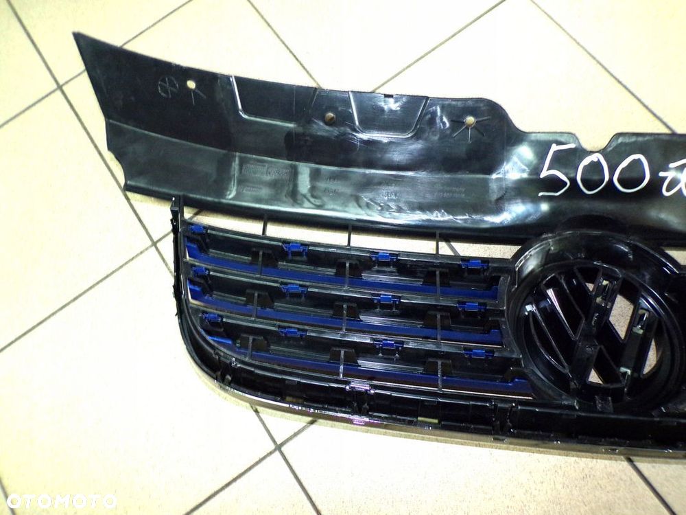VW T5 CARAVELLE MULTIVAN 04- ATRAPA GRILL ORYGINAŁ IDEALNA - 4