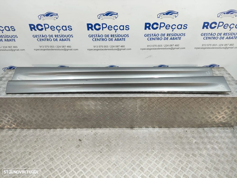 Conjunto Embaladeira Embaladeiras Esquerda Direita BMW Serie 3 E90 E91 LCI Saia Saias Lateral Laterais Original - 5