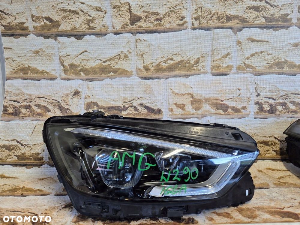 mercedes AMG GT 4 -DOOR w290 led multibeam prawa lampa europa idealna