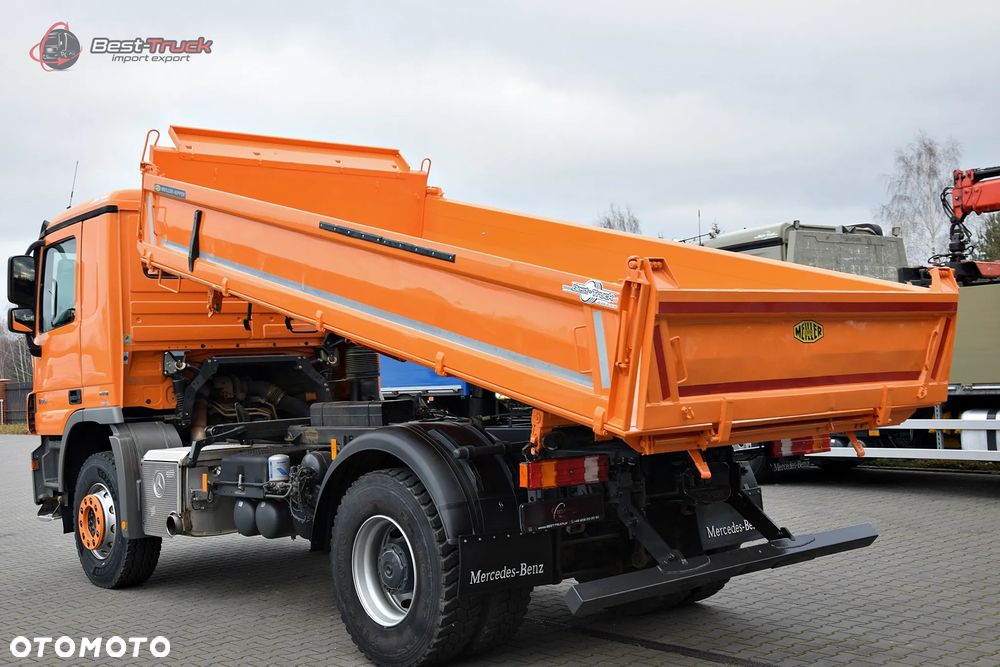 Mercedes-Benz ACTROS 1841 / 4X2 / KIPPER MEILLER S3 / EURO 5  /  DUŻY MOST / RESOR  P+T / - 20