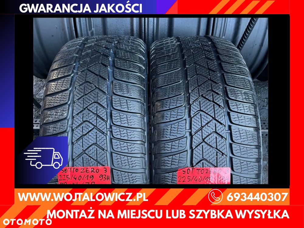 225 40 19 Pirelli Sottozero 3 MO XL 2szt Zima