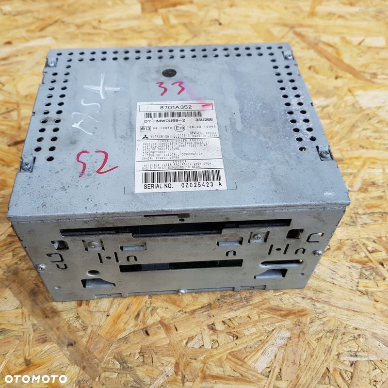 MITSUBISHI ASX RADIO ORYGINAŁ 8701A352 - 1