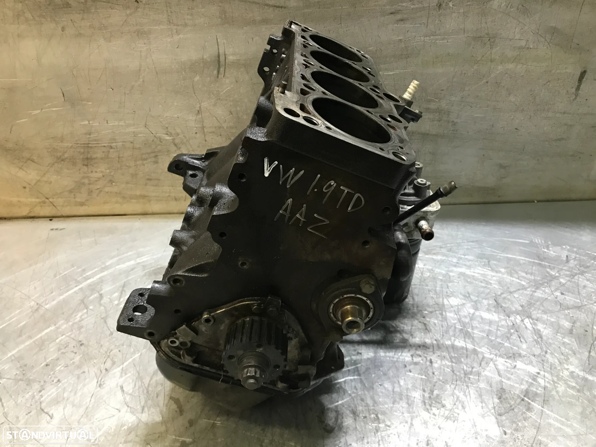 BLOCO DO MOTOR ARMADO VOLKSWAGEN GOLF III / PASSAT / SEAT IBIZA / TOLEDO 1.9TD AAZ - 2