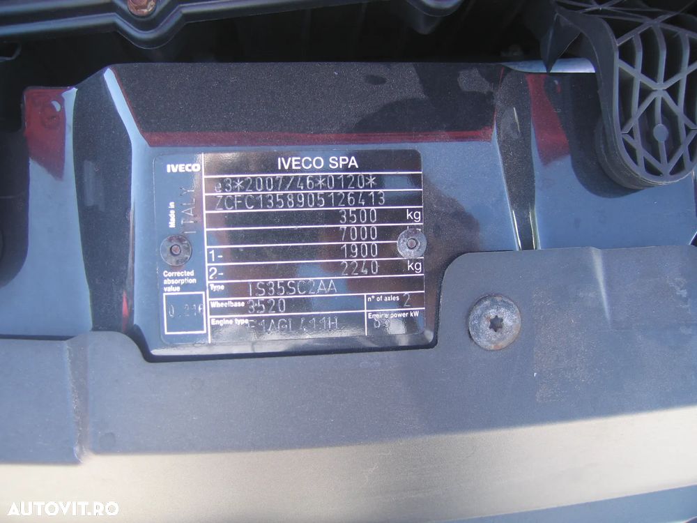 Iveco DAILY 35 S 12 , DUBA XL, AUTOMATA , CLIMATRONIC . - 22