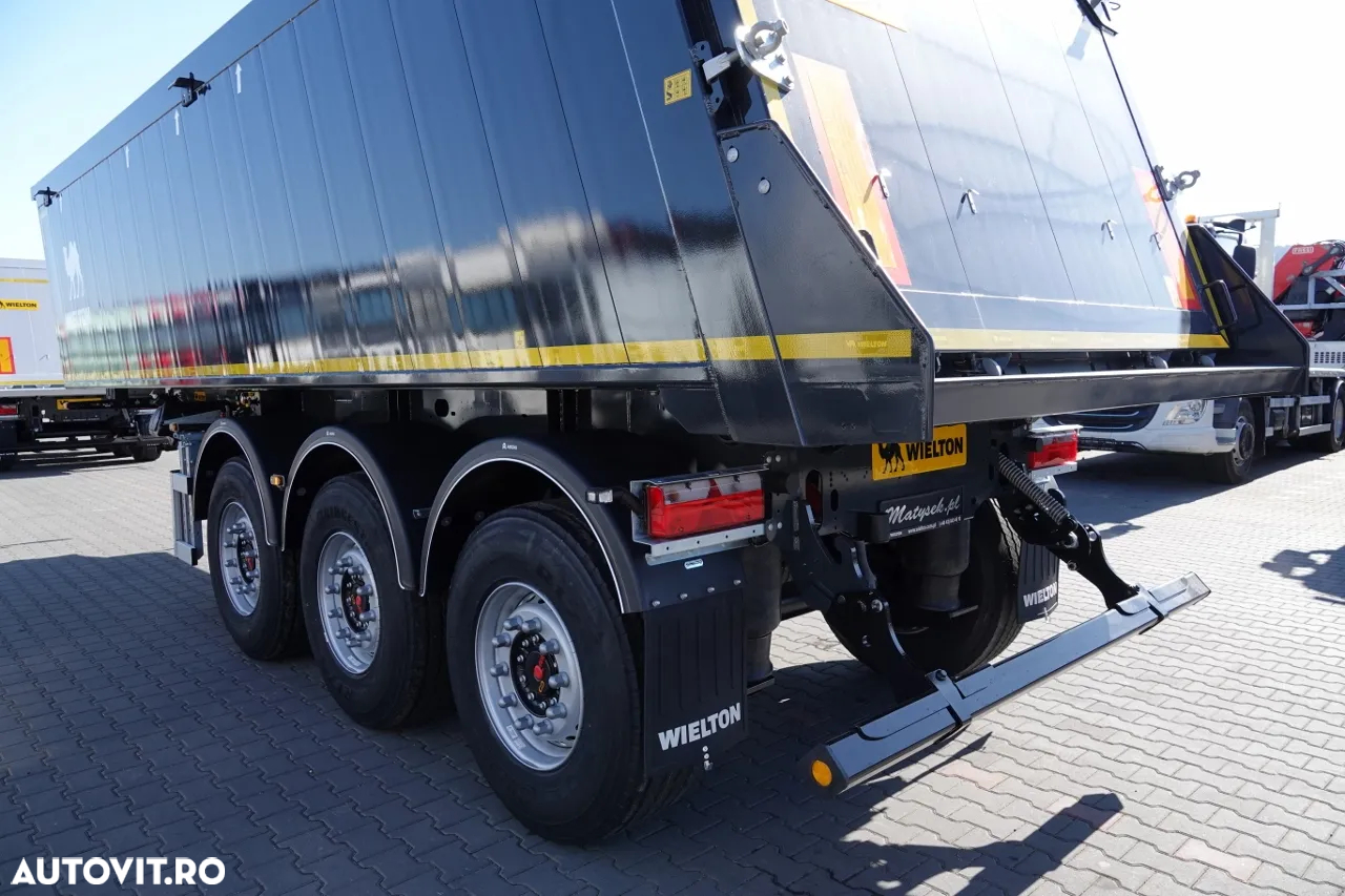 Wielton BASCULANTE ALUMINIU 28 M3 / NOU-NOU 2025 / GREUTATE: 5200KG / AXIE LIFTATOR / DISPONIBIL Imediat - 11
