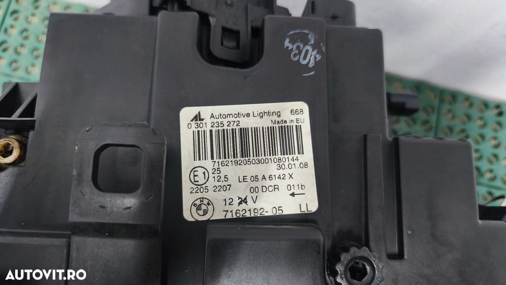 Far stanga - dreapta BMW X3 E83 LCi Bixenon de europa 7162192 7162191 - 4