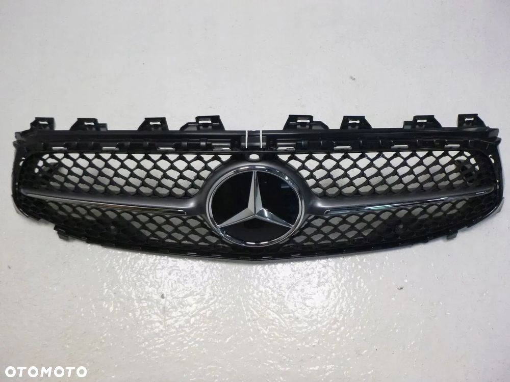 MERCEDES CLA 118 C118 W118 X118 LIFT GRILL ATRAPA CHŁODNICY 2XPDC CZARNY CHROM ORYGINAŁ - 23