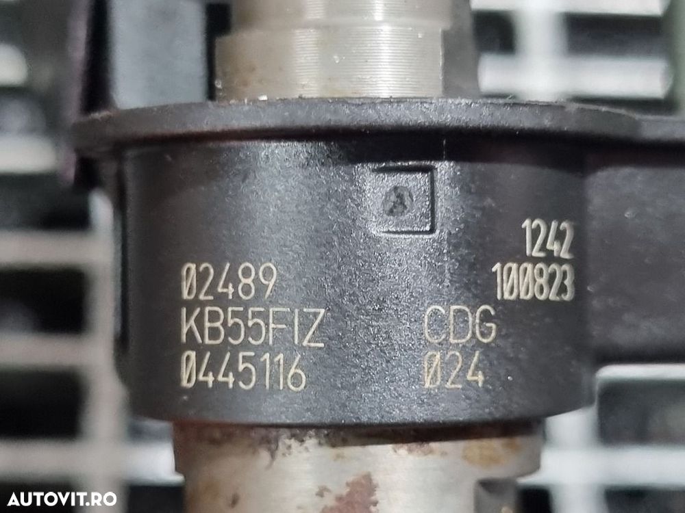 Injector BMW X5 E70 Facelift 3.0 D 2010 - 2013 245CP 	N57D30A Euro4 (1280) 0445116024 - 4