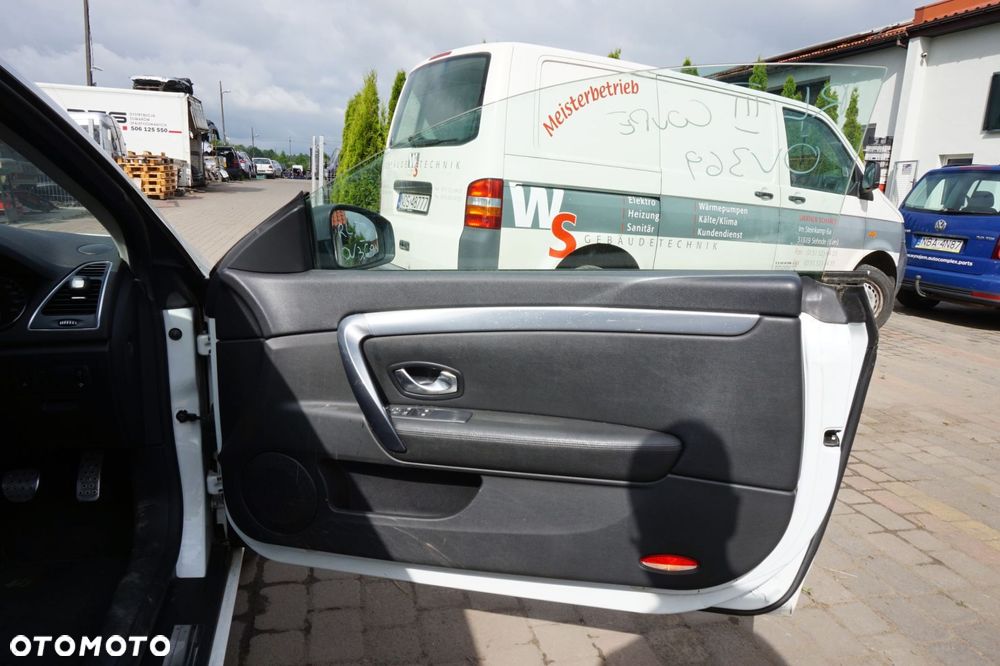 DRZWI PRZEDNIE PRAWE LAGUNA III PH1 COUPE OV369  BIAŁY RENAULT 2007-2012 - 5