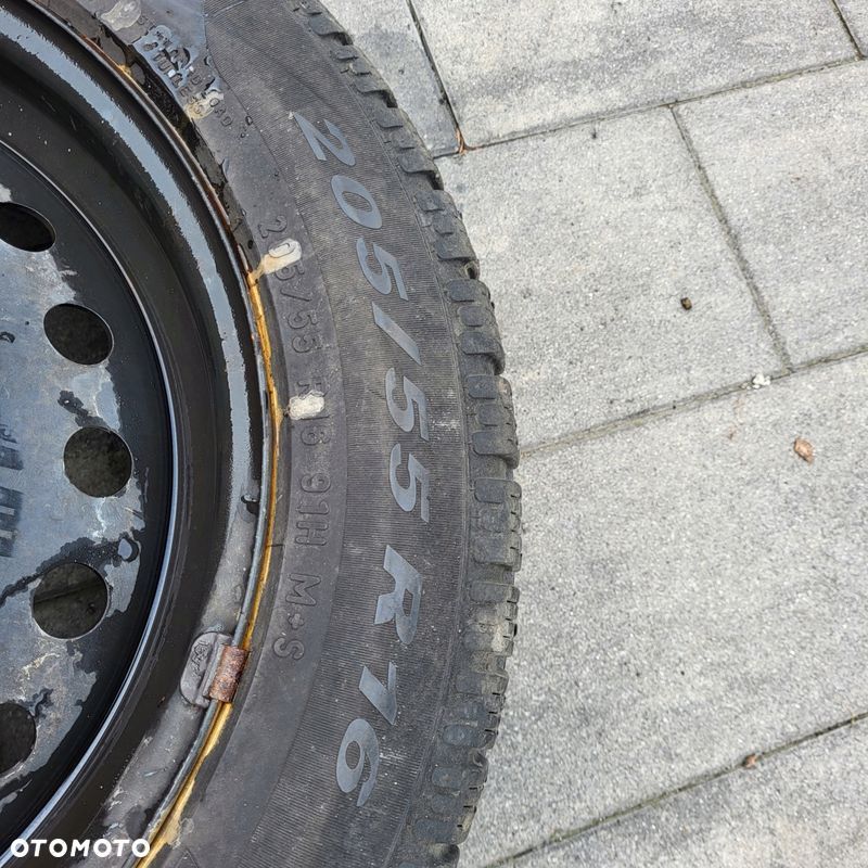 FORD TRANSIT CONNECT MK1 KOŁA FELGI STALOWE OPONY ZIMOWE 16CALI - 3