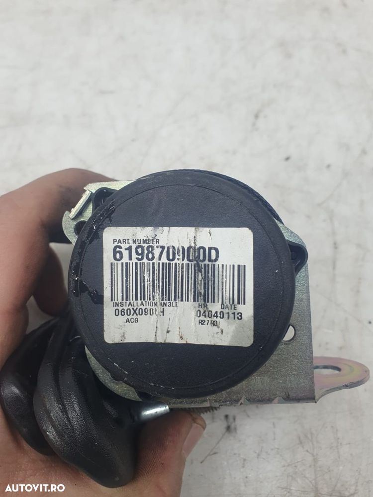 Centura spate 619870900d Nissan Juke YF15  [din 2010 pana  2014] - 2