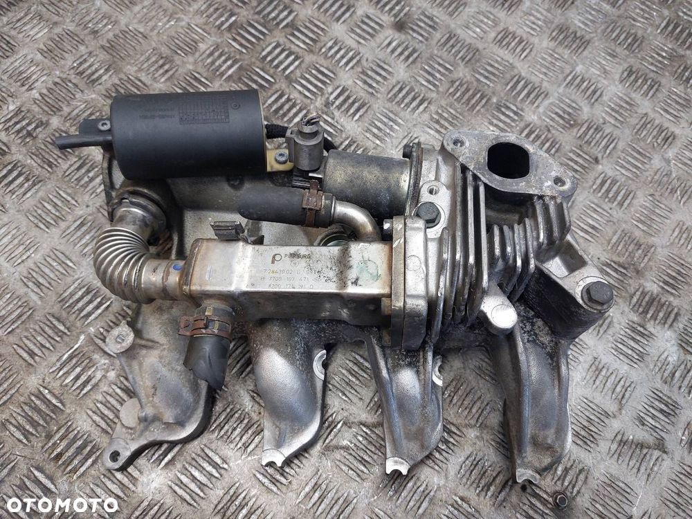 CHŁODNICZKA SPALIN EGR+ ZAWÓR SCENIC II 1.9 DCI 8200171191D 8200034270 - 1