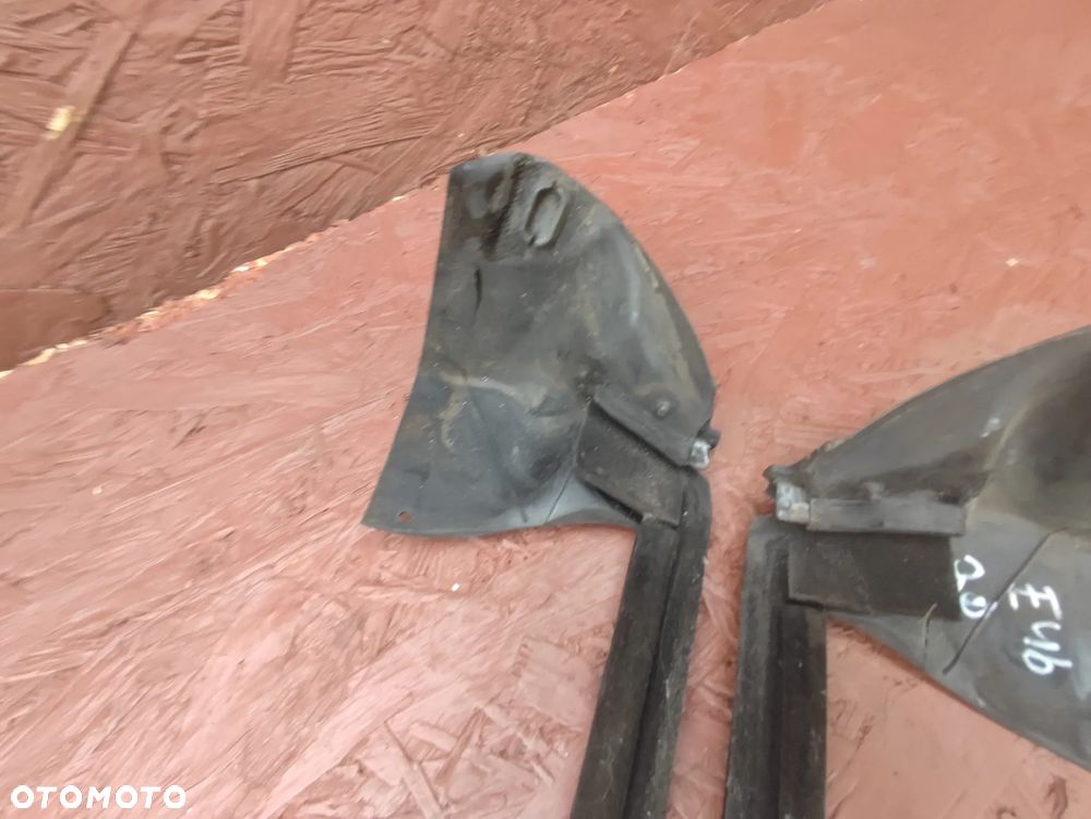 BMW E46 COUPE ORYGINALNA USZCZELKA DRZWI GÓRNA SZYBY WEWNĘTRZNA LEWA / PRAWA W DOBRYM STANIE O NR. 51 32 8 194 731 / 51 32 8 194 732 OEM - 15