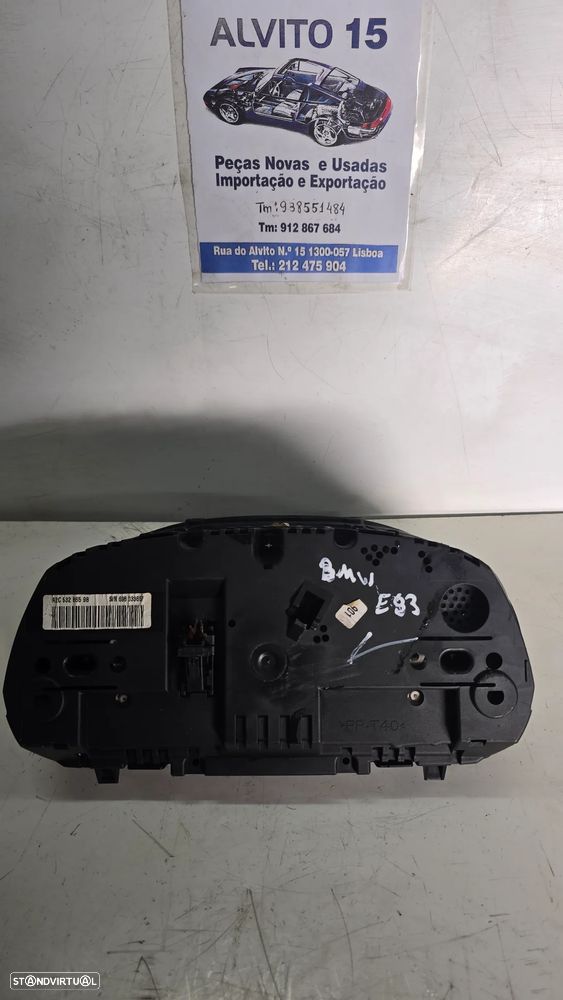 Quadrante BMW Serie 3  2008   ref: 91668846-01 / A2C53283617 - 3