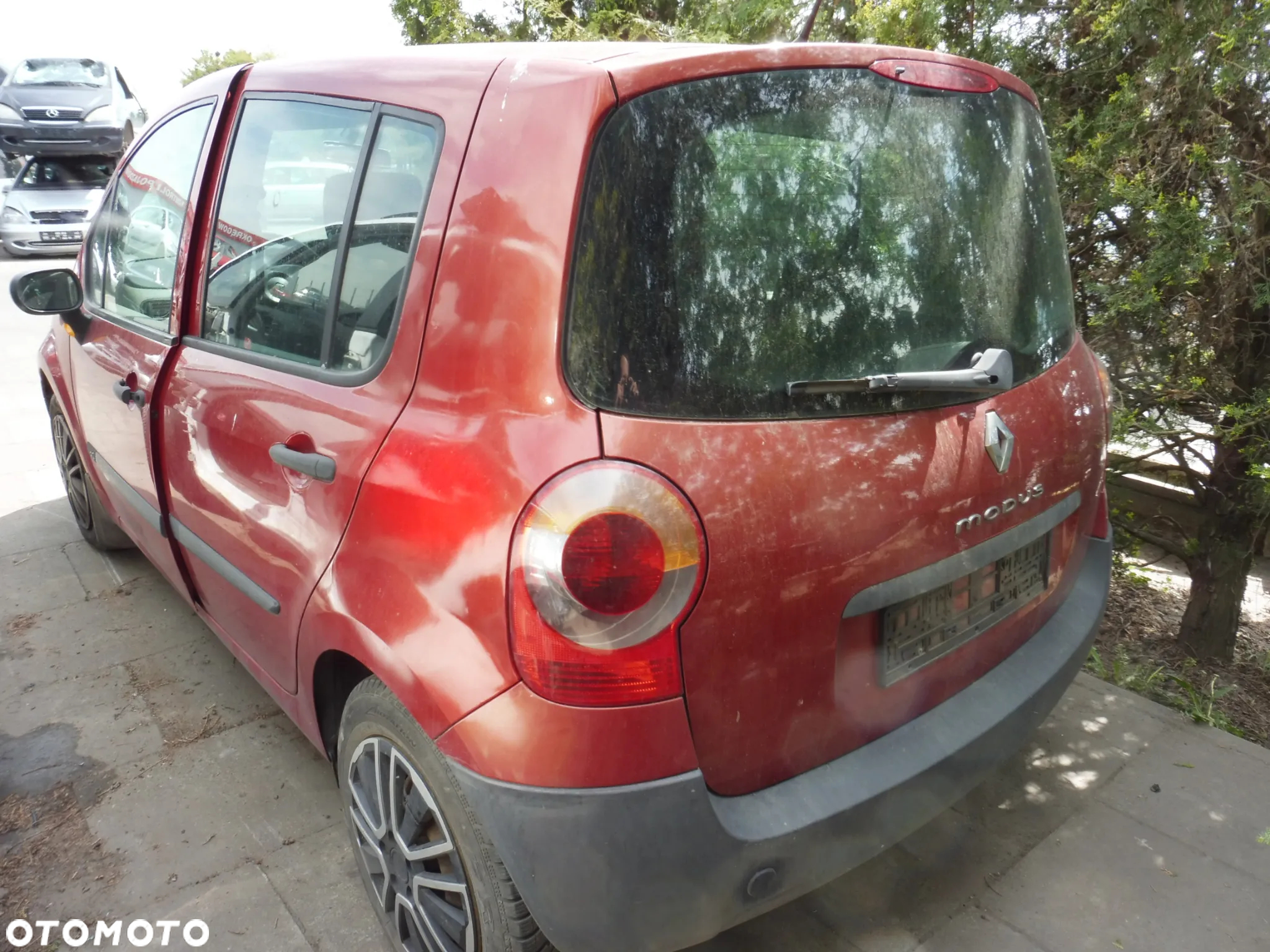 Renault Modus 1.5 DCi K9K768 Skrzynia JH3141 TEB76 Maska Błotnik Drzwi - 3