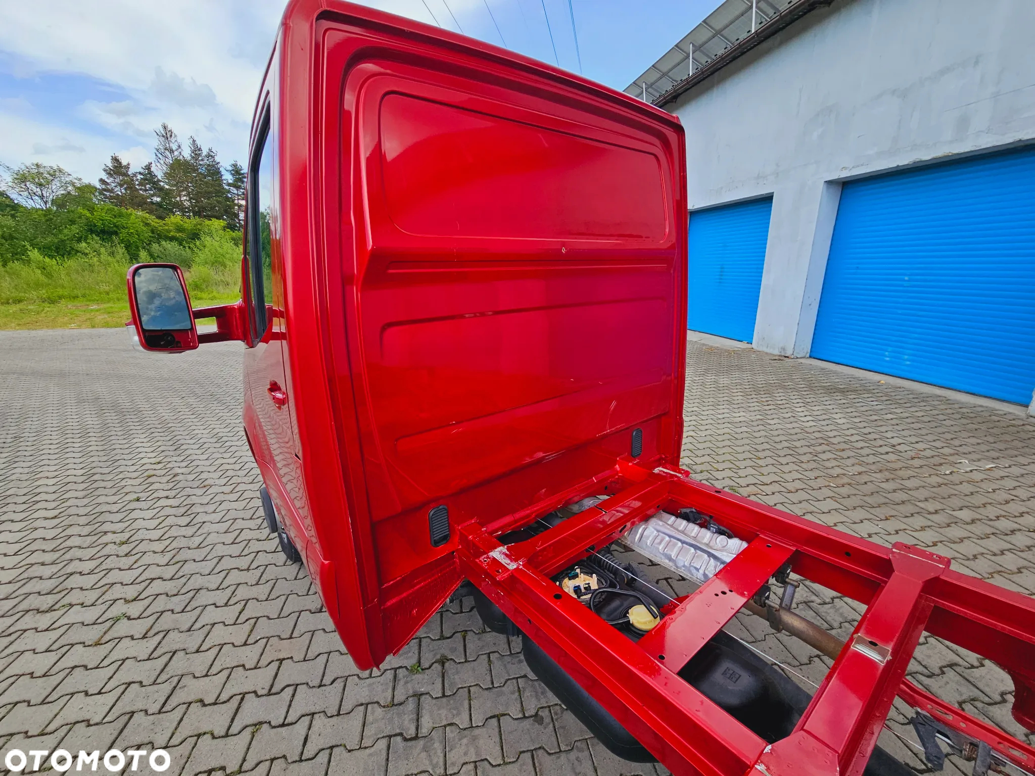 Mercedes-Benz Sprinter 416 CDI Rama Pod Zabudowę! Wywrotka Kiper skrzynia Kontener  ! - 10