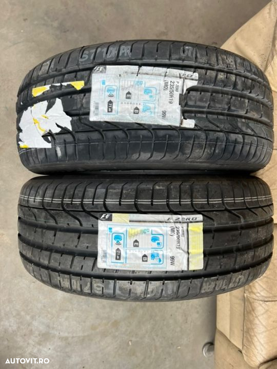 vând 2 anvelope 235/50/19 Pirelli de vară noi