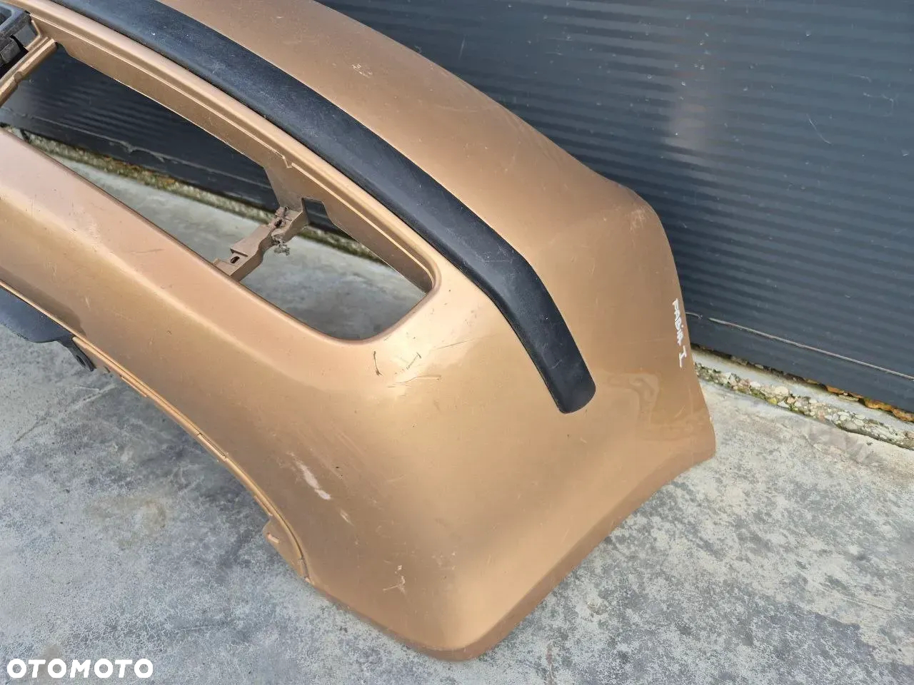 SKODA FABIA I ZDERZAK ZŁOTY ZIELONY KLAPA BŁOTNIK REFLEKTOR LAMPA PAS PRZEDNI WZMOCNIENIE - 32