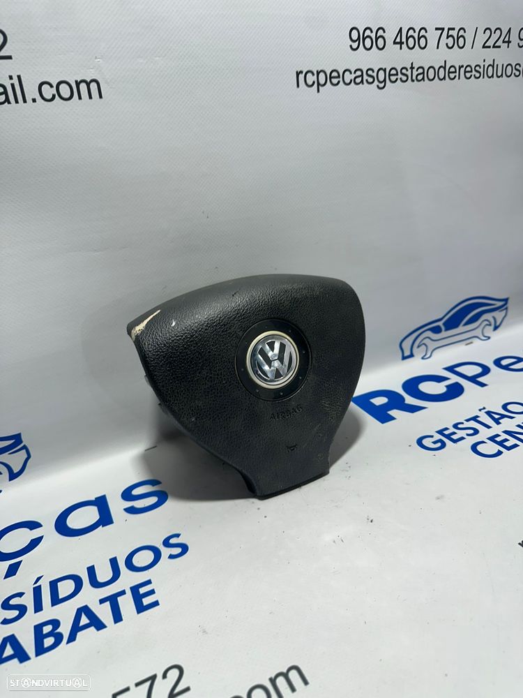 .Airbag Volante Condutor Guiador Original VW Volkswagen Polo 9N MK4 6Q0880201AA 2001 - 2009 - 7