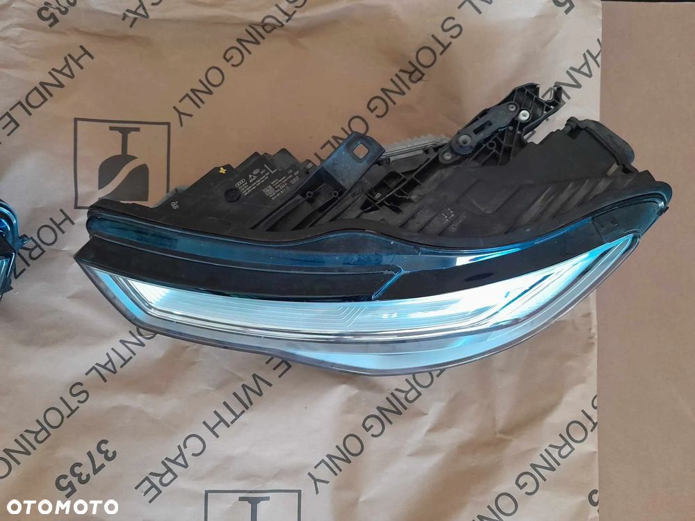 Audi A6 C7 Lift Reflektory Lampy FULL LED Europa 4G0941033H 4G0941034H 28km kompletne idealne - 3