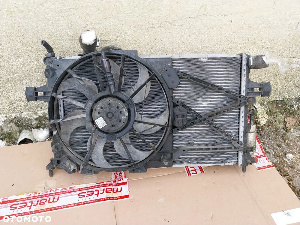 ASTRA G II ZAFIRA 2.0 CDTI Chłodnica WODY klimatyzacjia WENTYLATOR - 4