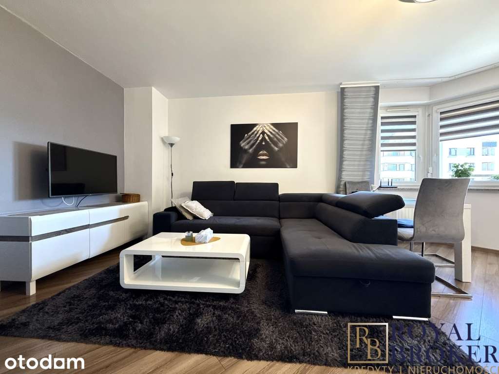 Mieszkanie umeblowane | 50 m² | 2 pokoje | Balkon