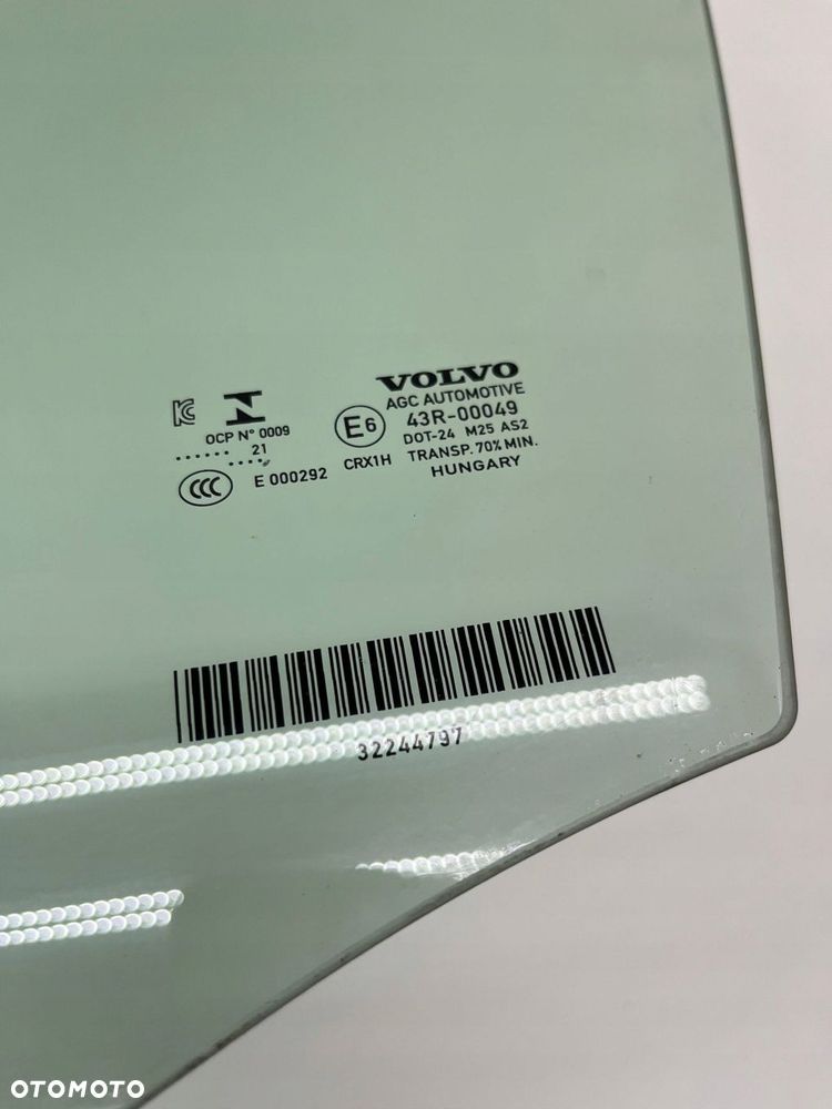 VOLVO XC40 SZYBA PRZEDNIA LEWA 2021R 32244797 - 3